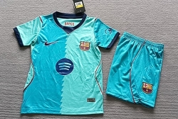 2627 B-A green third away kids kit